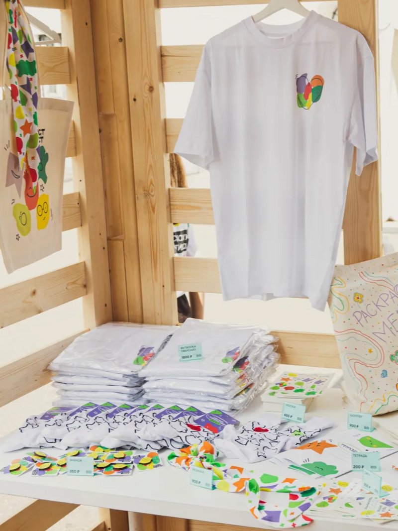 Мерч для Вкусвилл